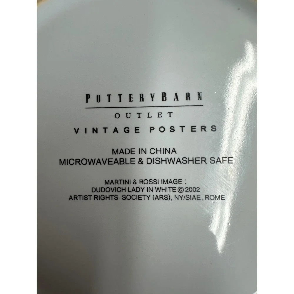 Pottery Barn Art Deco Cocktail Vermouth‎ Martini Design 8
